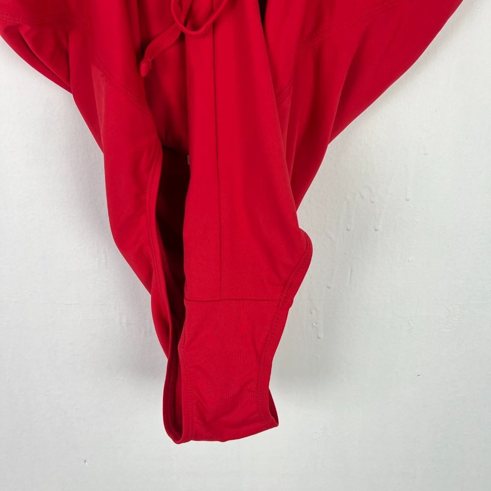 NWT Andie Swim The Paloma One Piece Swimsuit Flat Cherry Red Size XS TALL XST - Picture 8 of 11